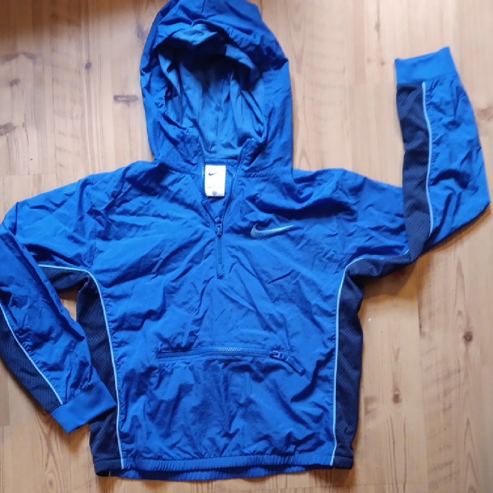 Nike Royal Blue Hooded Jacket